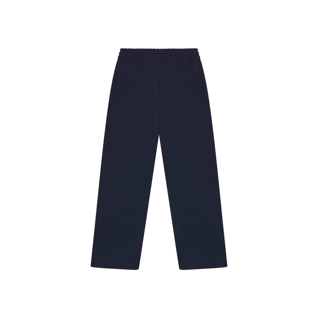 Damen nan weite High‑Waist Loungehose mit hohem Komfortbund, verdeckten Seitentaschen und geradem Bein Echo Archiv
