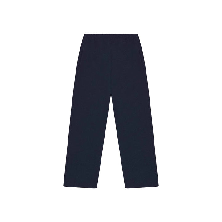Damen nan weite High‑Waist Loungehose mit hohem Komfortbund, verdeckten Seitentaschen und geradem Bein Echo Archiv
