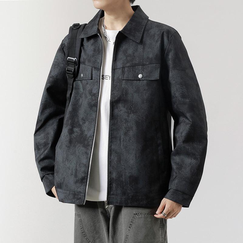 Herren Modische Arbeitsjacke im minimalistischen Design Echo Archiv