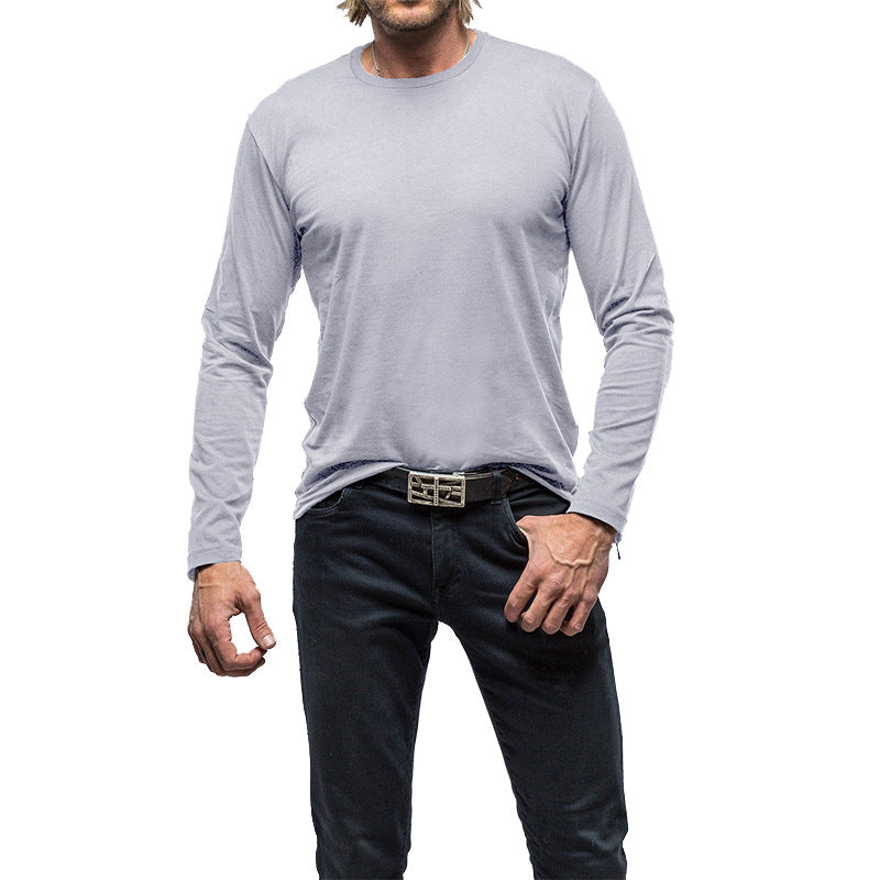 Herren Langarmshirt aus weichem Baumwollmix Echoarchiv