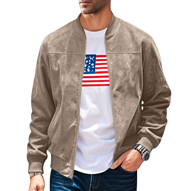 Herren stylische Bomberjacke mit praktischen Taschen und weichem Innenfutter Echoarchiv