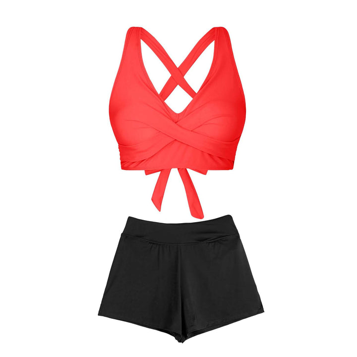 Damen Zweiteiliger Badeanzug mit floralem Design Echo Archiv