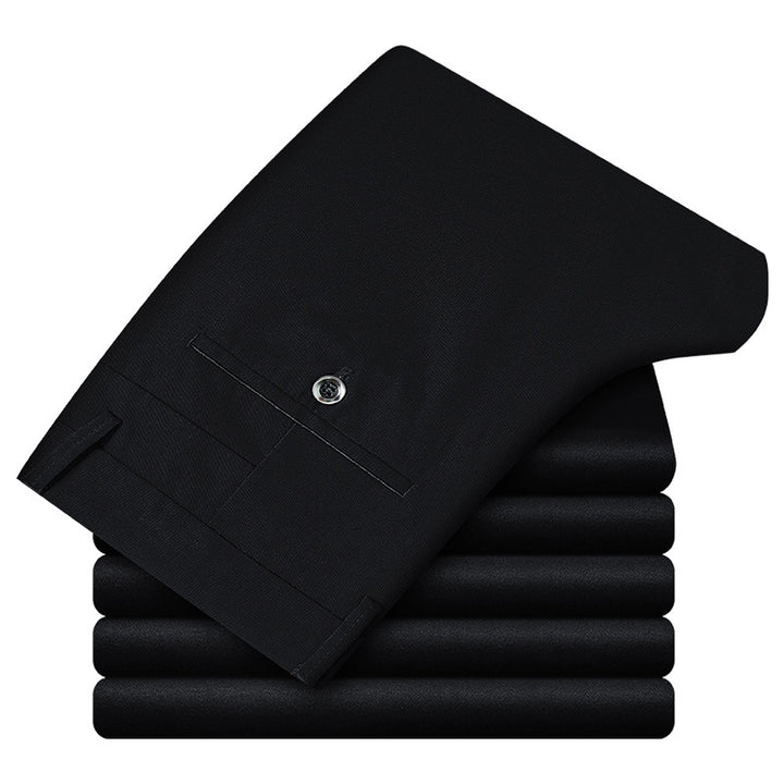 Herren elegante Slim-Fit Anzughose Echoarchiv