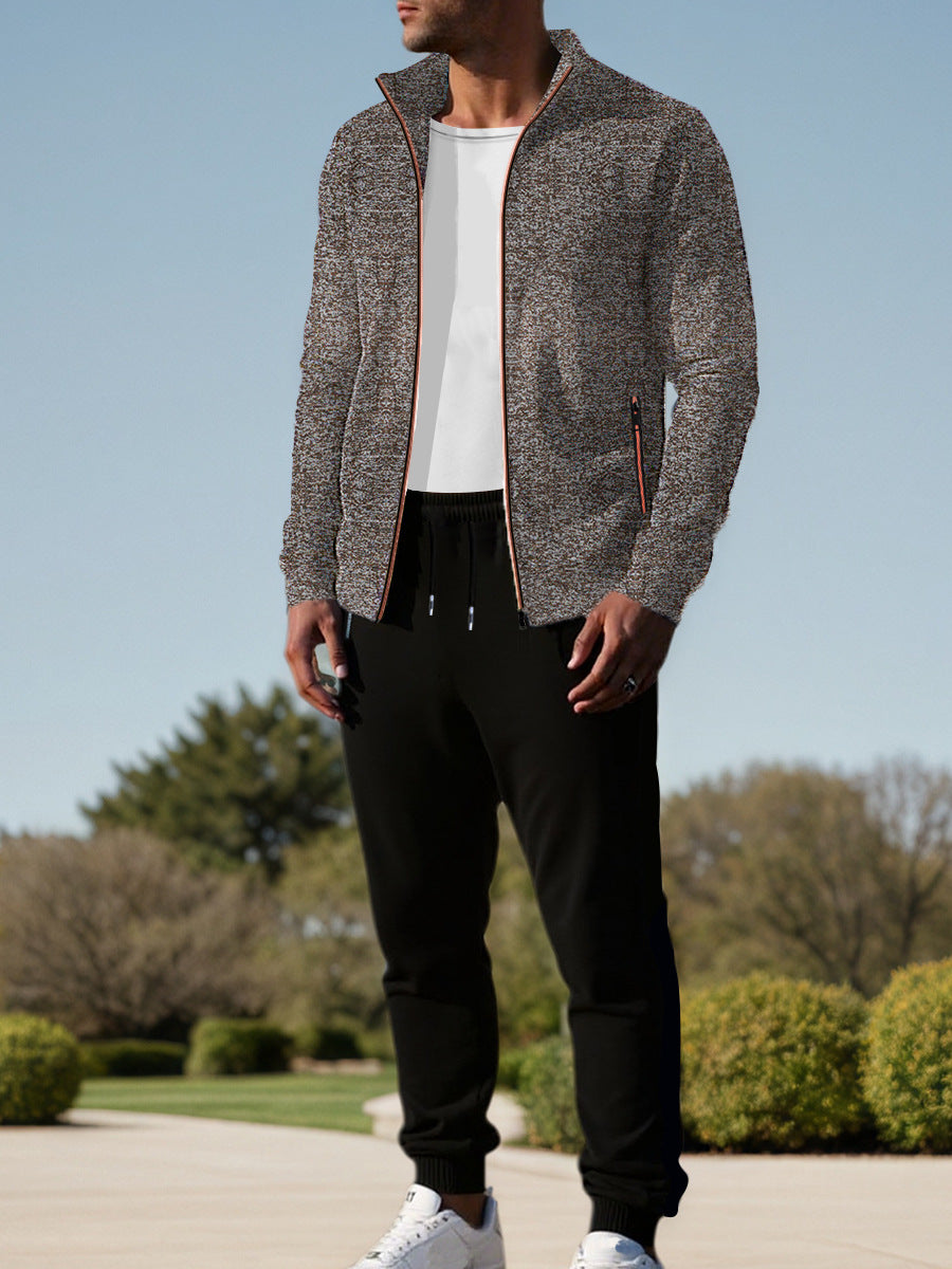 Herren Sportjacke mit hochelastischen Materialien und komfortabler Passform Echoarchiv