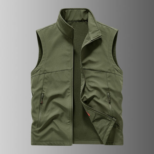 Herren Softshell-Weste mit Fleece-Innenfutter, winddicht und wasserabweisend Echo Archiv