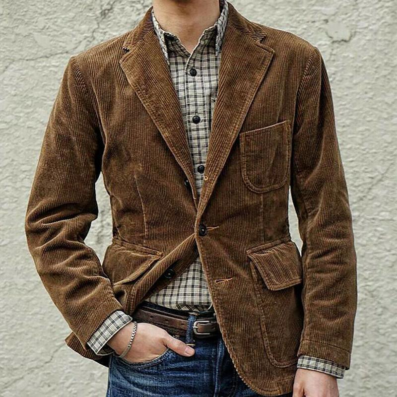 Herren Cordblazer mit modernem Schnitt Echoarchiv
