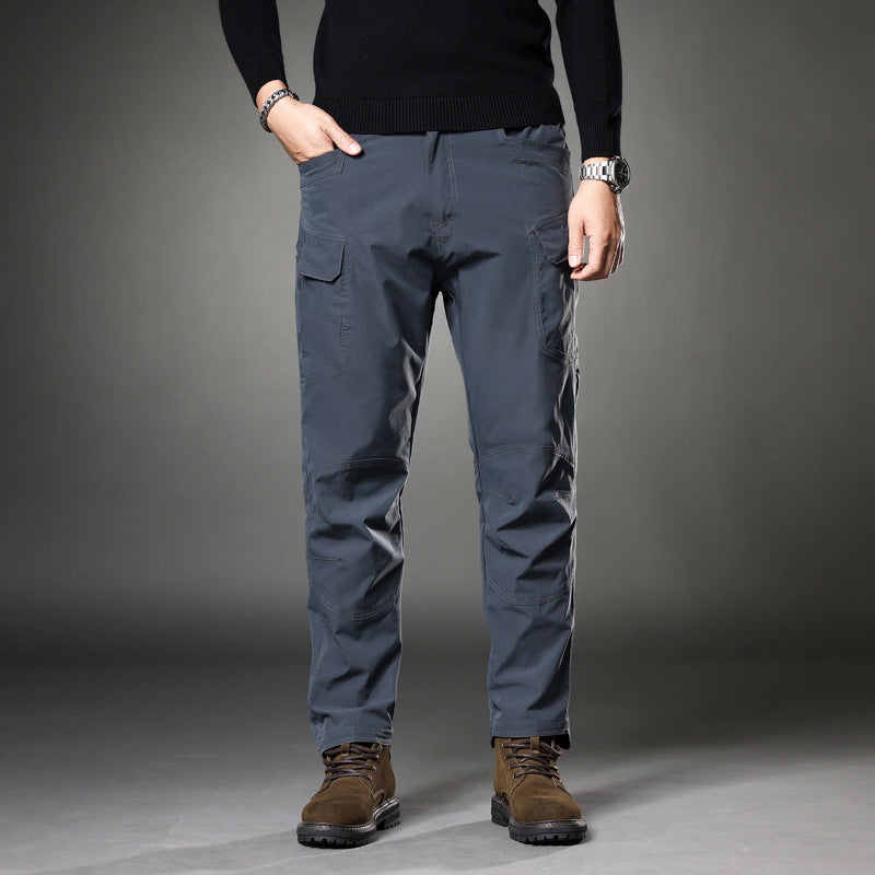 Herren Trekking‑Cargohose mit Knieverstärkung, multifunktionalen Taschen und geradem Schnitt Echo Archiv