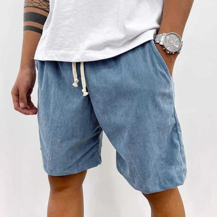 Echoarchiv | Herren Casual Kordelzug Cord Shorts