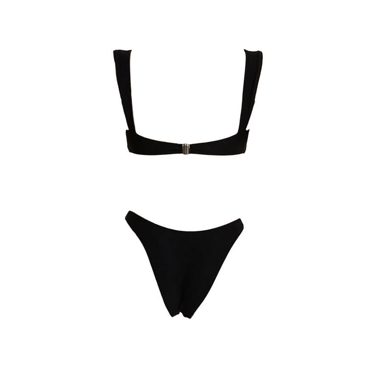 Damen Luxuriöser Bikini mit elegantem Goldakzent Echo Archiv