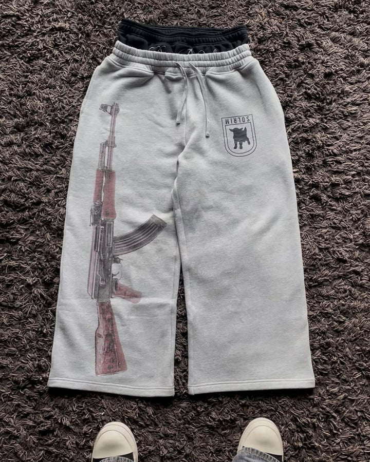 Herren Freizeithose mit einzigartigem Grafikdesign Echo Archiv