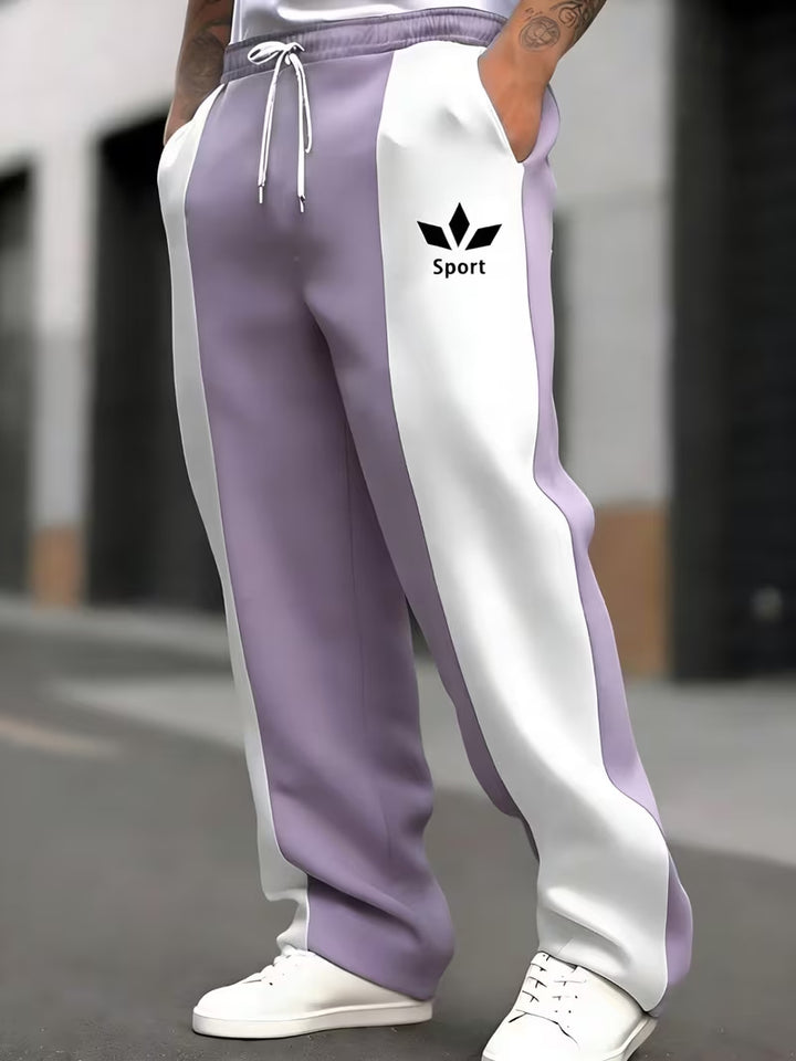 Herren Sportliche Jogginghose mit seitlichen Streifen Echoarchiv