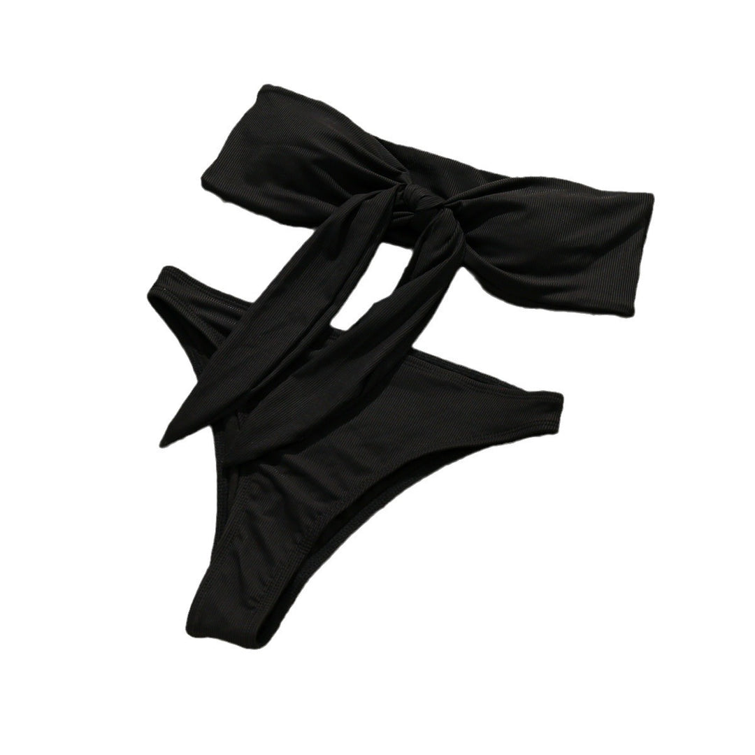 Damen Bandeau-Bikini mit Schleifen-Detail Echo Archiv