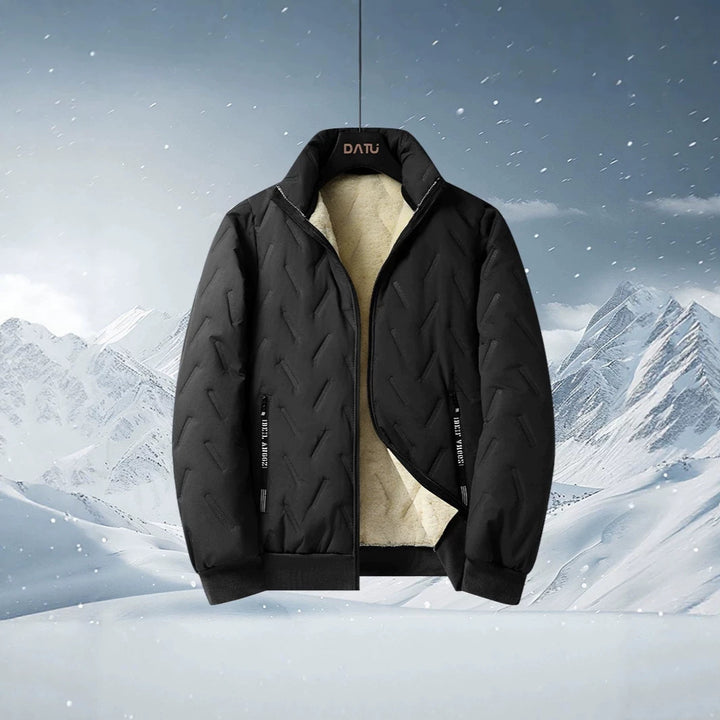 Herren dreiteiliges Thermo-Fleecegefüttertes Freizeit- und Outdoor-Set mit gesteppter Jacke Weste und Jogginghose Echoarchiv