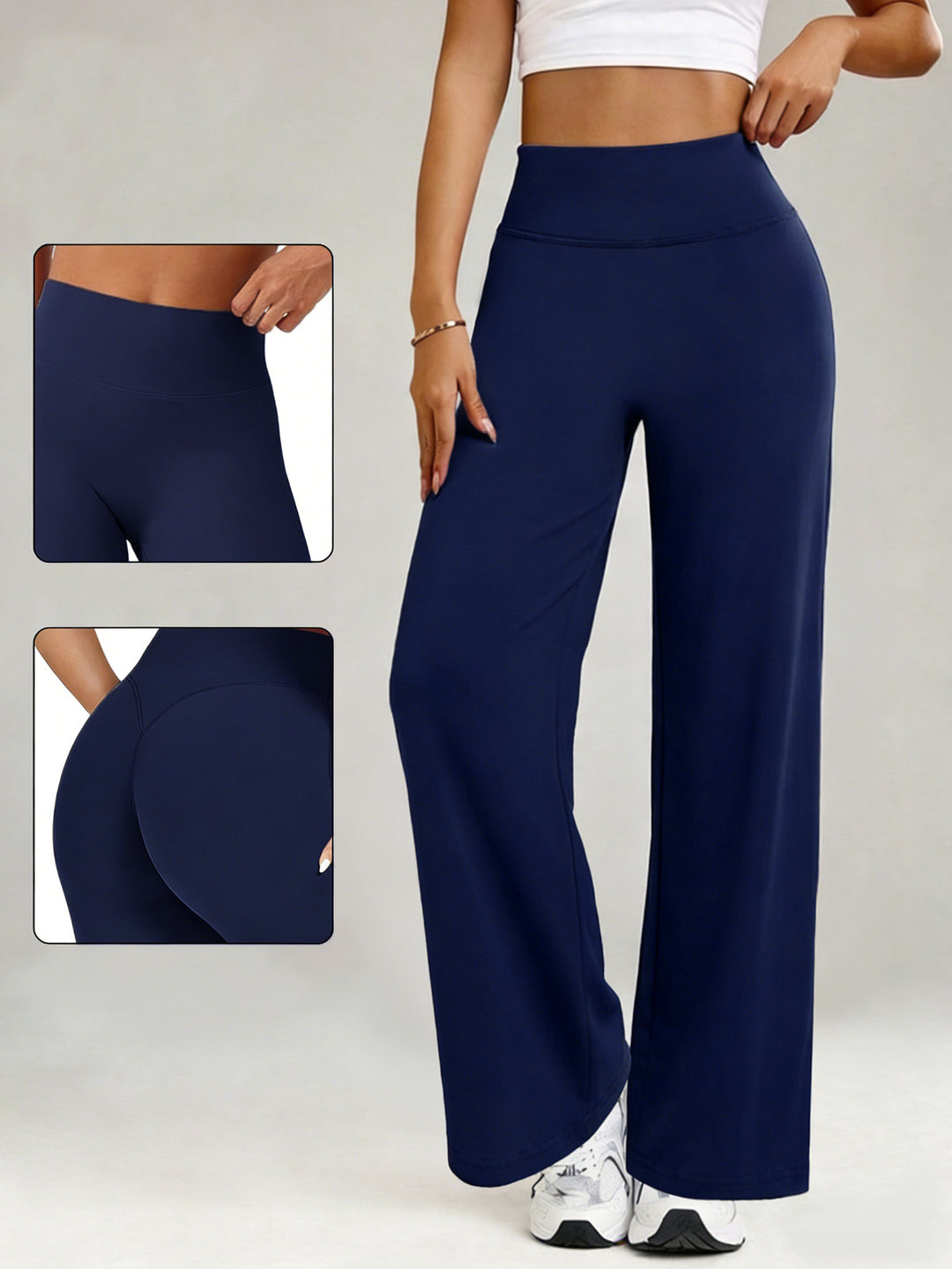 Damen Sportliche Hochbund-Hose Echo Archiv