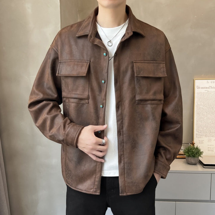 Herren Casual Overshirt Echoarchiv