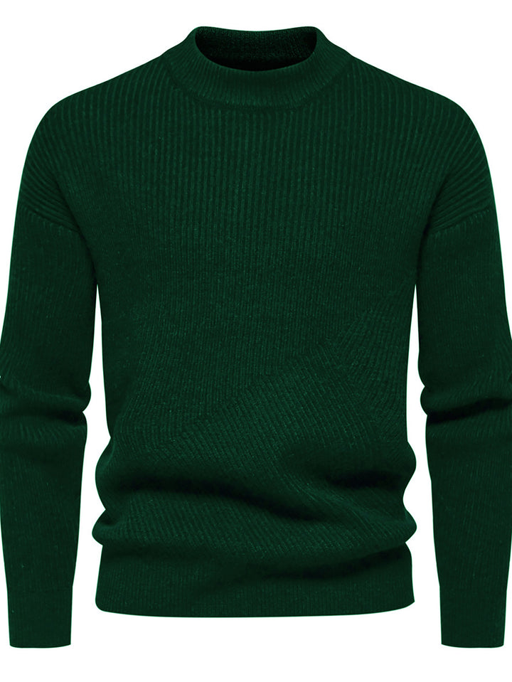 Herren Feinstrickpullover mit modernem Rippenmuster und hochwertiger Verarbeitung Echoarchiv