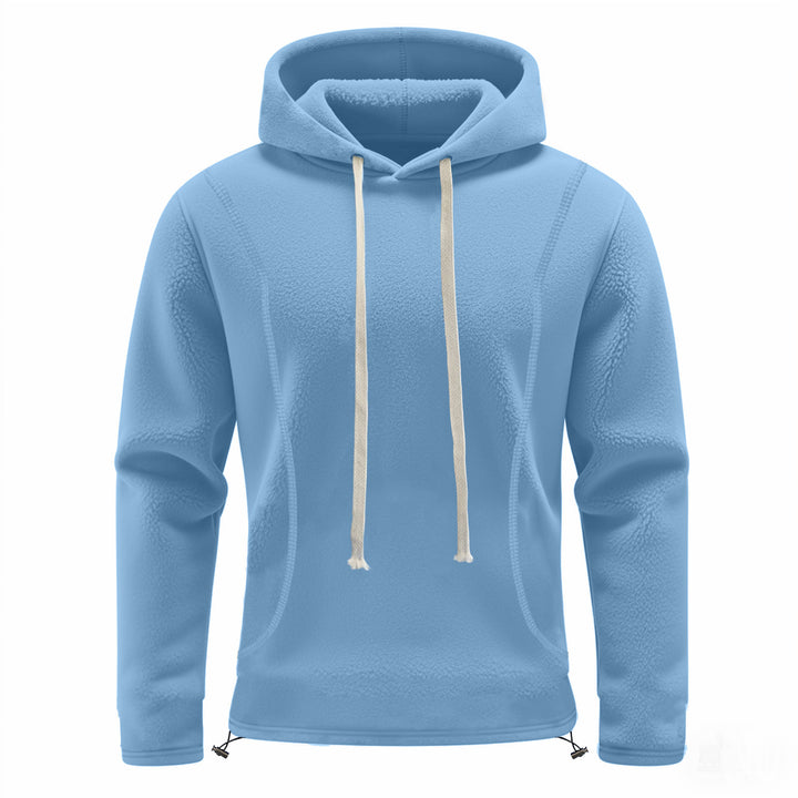 Herren Fleece-Hoodie mit hohem Kragen Echoarchiv