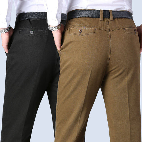 Herren Elegante Anzughose mit schmalem Schnitt und praktischen Taschen Echoarchiv