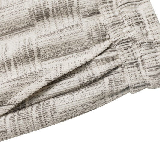 Damen Weite Palazzo-Jogginghose mit Strukturstrick, Tunnelzug & Ballonbein Echoarchiv