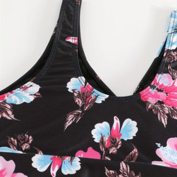 Damen Tankini mit floralen Akzenten Echo Archiv