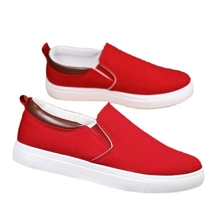 Herren nan Canvas-Slip-On Sneaker mit elastischen Einsätzen, gepolsterter Fersenmanschette und leichter EVA-Sohle Echo Archiv