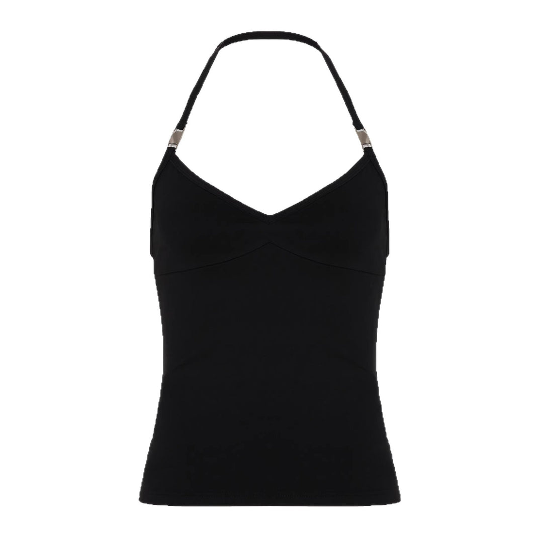 Damen Sportliches Spaghetti-Trägertop mit eleganten Akzenten Echo Archiv