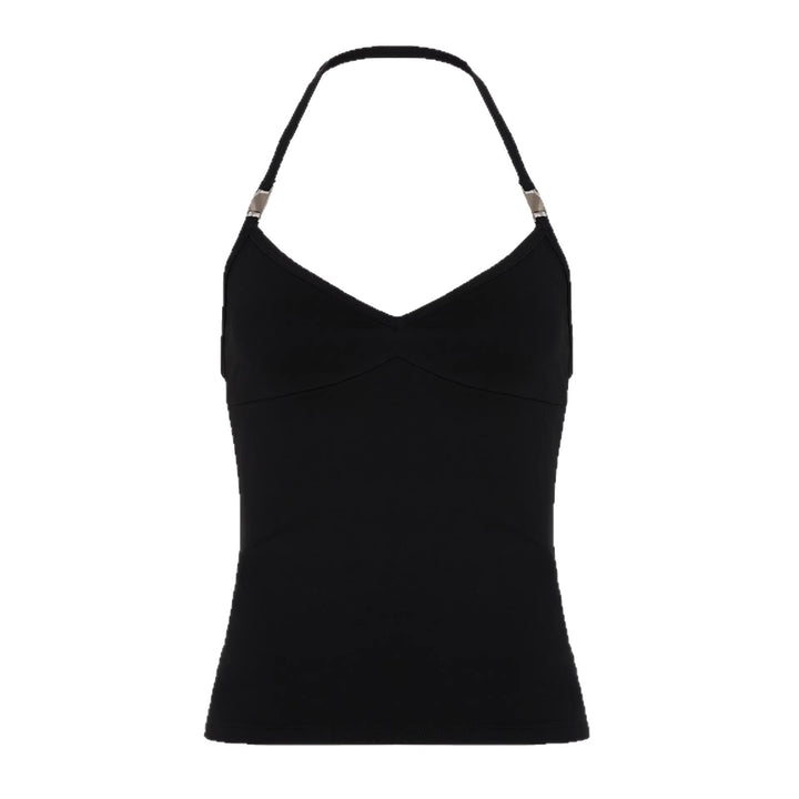 Damen Sportliches Spaghetti-Trägertop mit eleganten Akzenten Echo Archiv