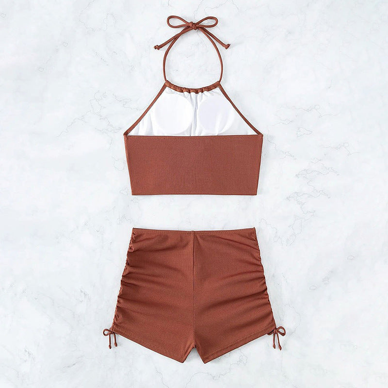 Damen Sportlicher Bikini-Shorts-Set Echo Archiv