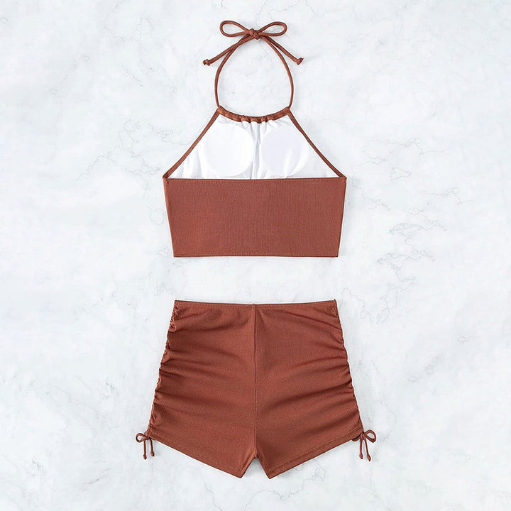 Damen Sportlicher Bikini-Shorts-Set Echo Archiv