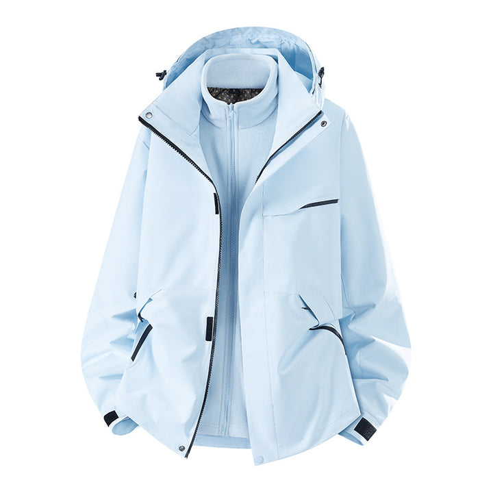 Damen funktionale Regenjacke Echo Archiv
