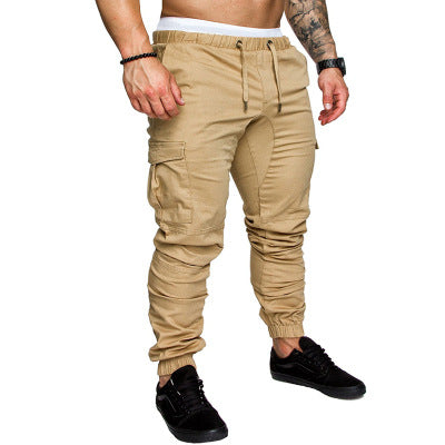 Herren nan Slim-Fit Cargo-Joggerhose mit elastischem Tunnelzug, verstärkten Nähten und Mehrfachtaschen Echo Archiv