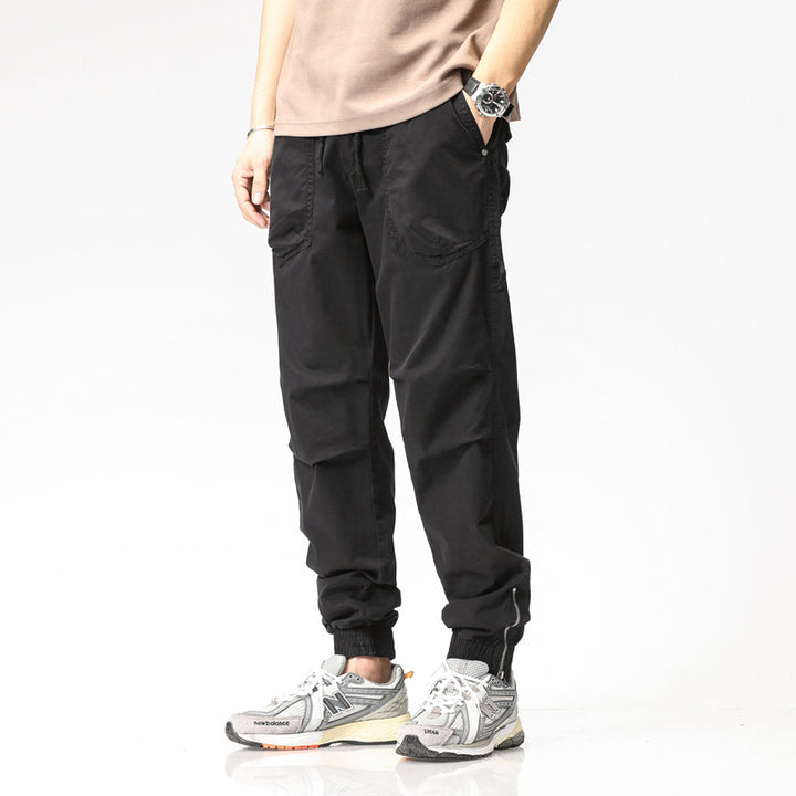 Herren Cargohose mit praktischen Taschen und elastischem Bund Echoarchiv