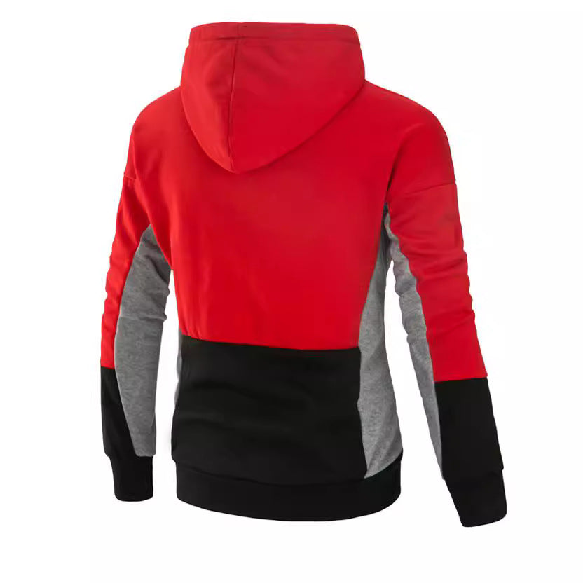Herren Kapuzenpullover mit stylischem Farbblockdesign Echoarchiv