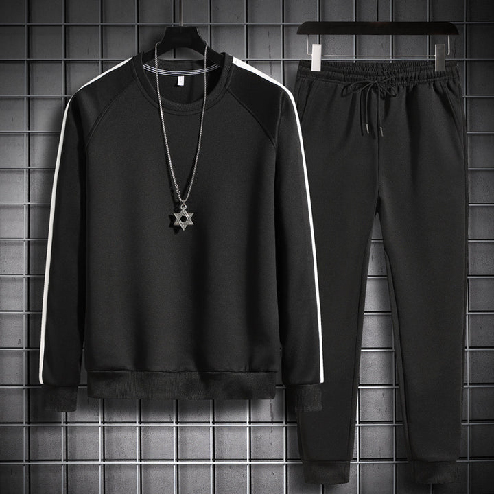 Herren lässiger Sweatshirt- und Jogginghosen-Set Echoarchiv