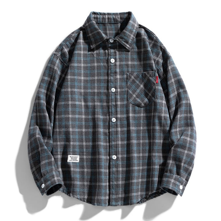 Damen Komfortable Flanellhemd Echo Archiv