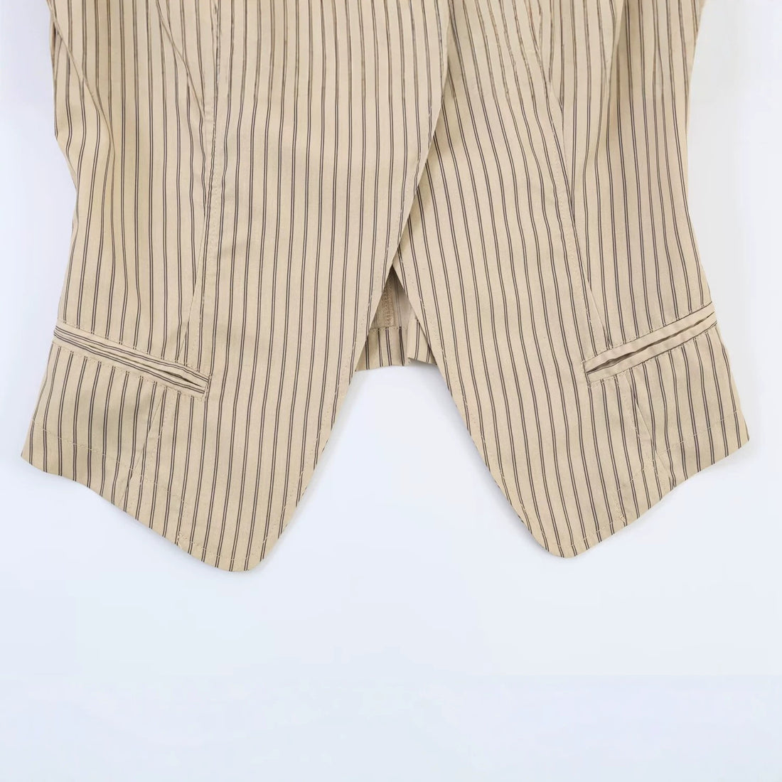 Damen Asymmetrische Taillierte Blazerjacke mit Stehkragen und Zierknopf Echo Archiv