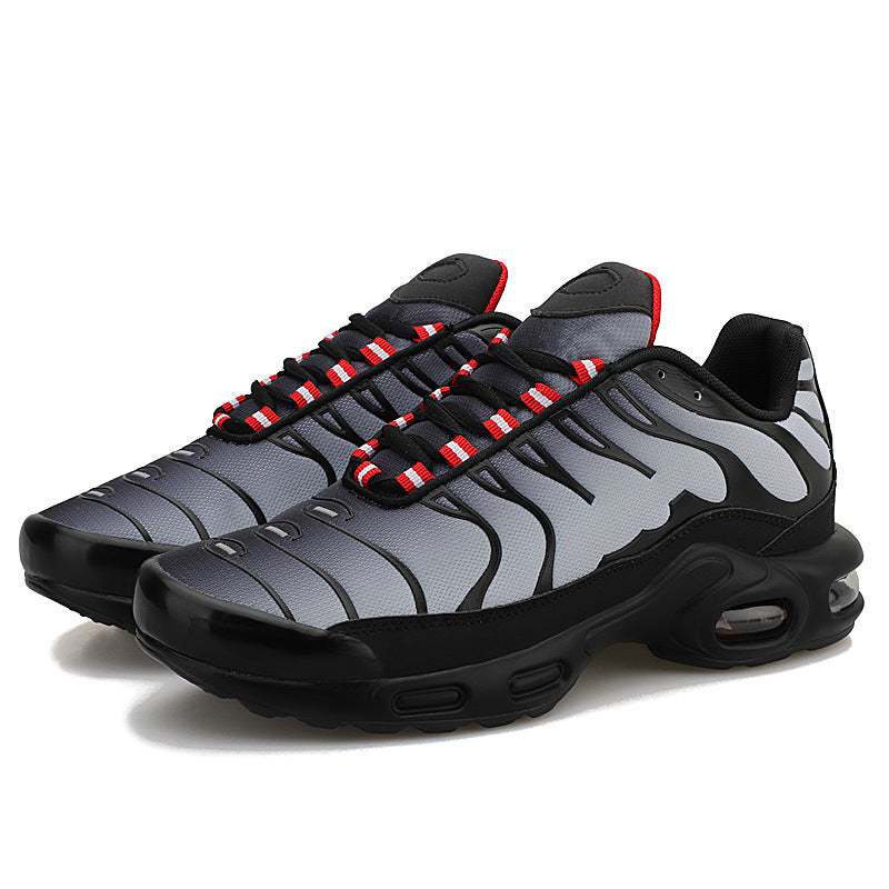Herren Atmungsaktive Laufschuhe mit Luftkissen-Dämpfung und futuristischem Wellen-Design – Tavélo
