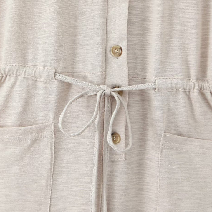 Damen Jumpsuit mit Taillenzug und praktischen Taschen Echo Archiv