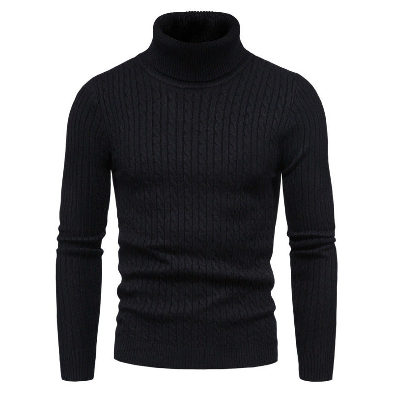 Herren Rollkragenpullover aus hochwertigem Strick Echoarchiv