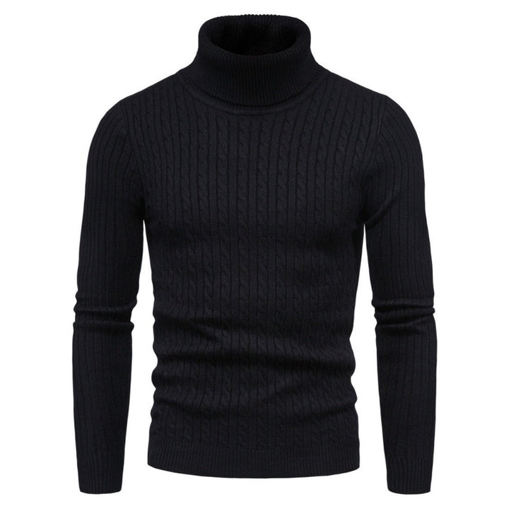 Herren Rollkragenpullover aus hochwertigem Strick Echoarchiv
