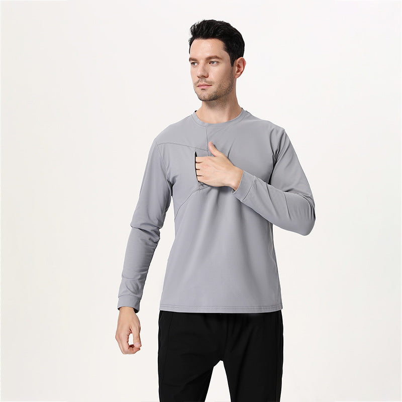 Herren Funktionsshirt mit praktischem Reißverschluss und innovativem Belüftungssystem Echoarchiv