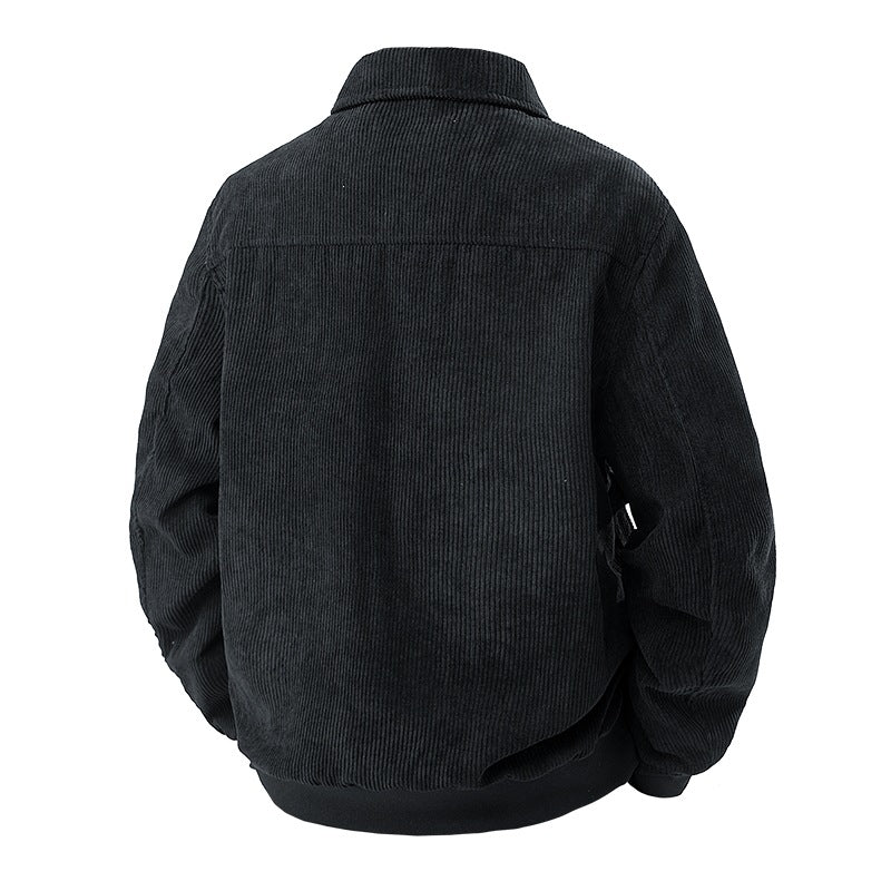 Herren Modische Cordjacke mit praktischen Taschen Echo Archiv