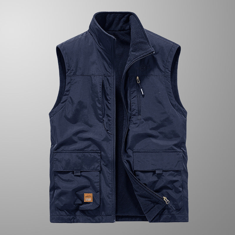 Herren Multifunktionale Fleece-Weste Echo Archiv