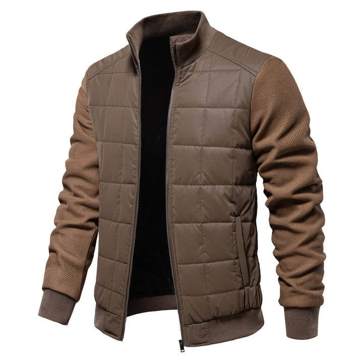 Herren Steppjacke mit sportlichen Details und praktischem Reißverschluss Echoarchiv
