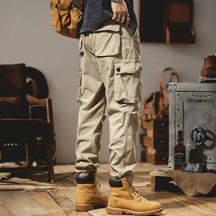 Herren Cargohose mit elastischem Bund und mehreren praktischen Taschen Echoarchiv
