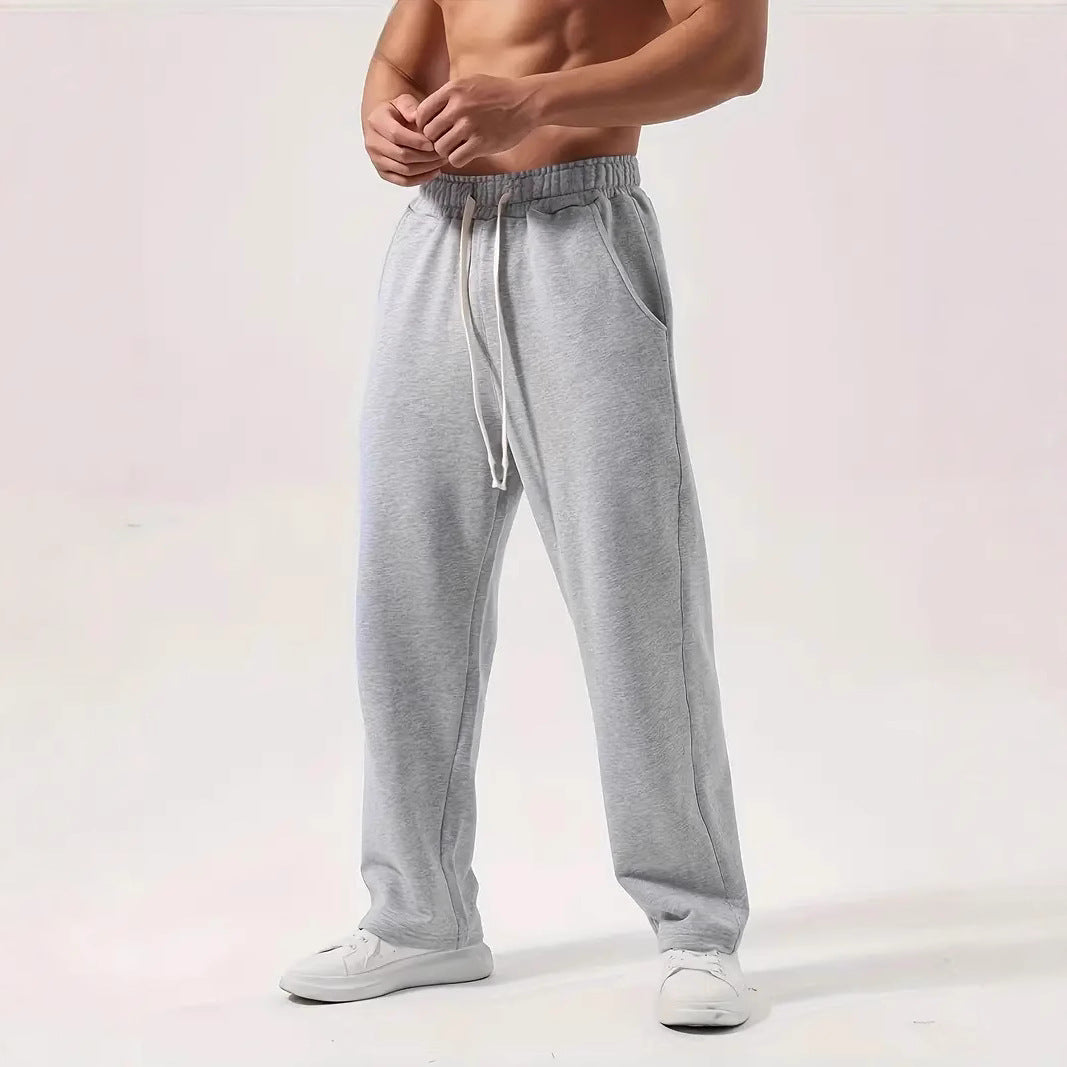 Herren nan locker sitzende Jogginghose aus Baumwollmischung mit elastischem Bund und Seitentaschen Echo Archiv