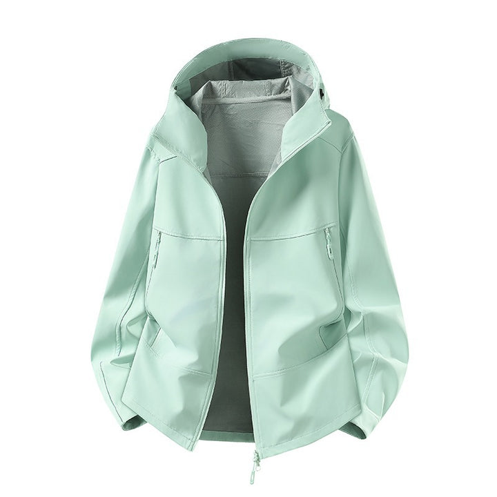 Damen Leichte wasserabweisende Übergangsjacke Echo Archiv