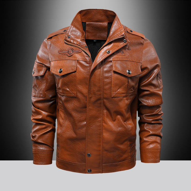 Herren modische Cargojacke mit funktionalen Taschen Echoarchiv