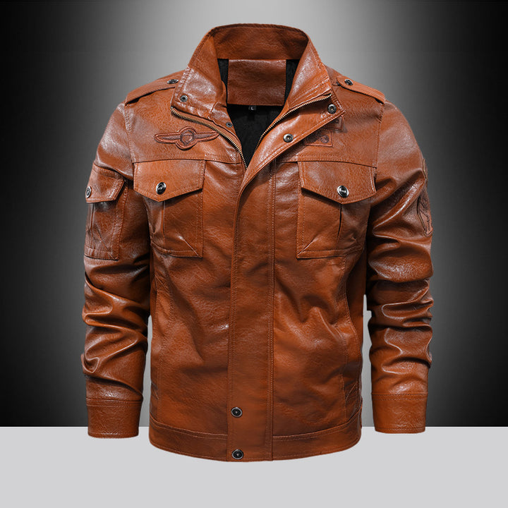 Herren modische Cargojacke mit funktionalen Taschen Echoarchiv