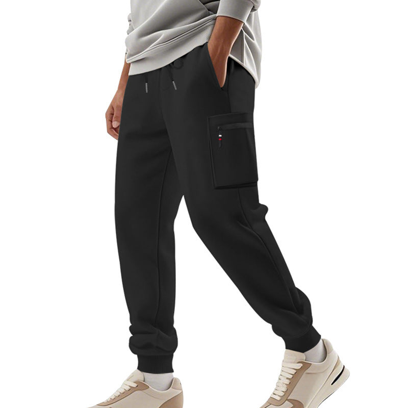 Herren bequeme Cargo-Jogginghose mit elastischem Bund und funktionalen Taschen Echoarchiv